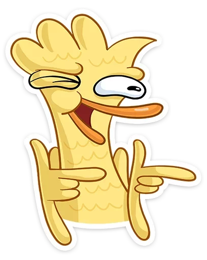 👉 Стикер «Дигги и Зак» для Telegram