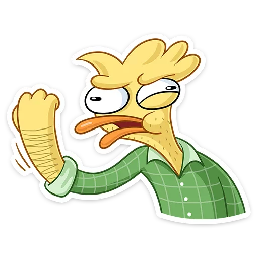 ✊ Стикер «Дигги и Зак» для Telegram