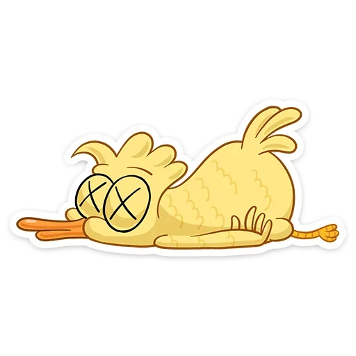 ☠ Стикер «Дигги и Зак» для Telegram
