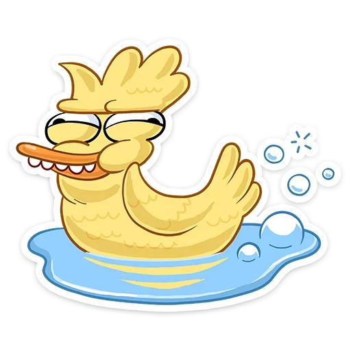 💧 Стикер «Дигги и Зак» для Telegram