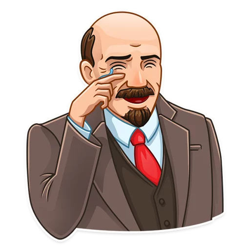 Стикерпак Lenin для Telegram