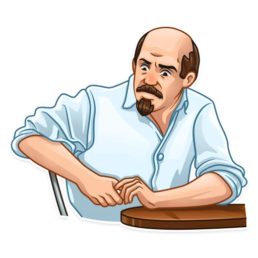 😰 Стикер «Lenin» для Telegram