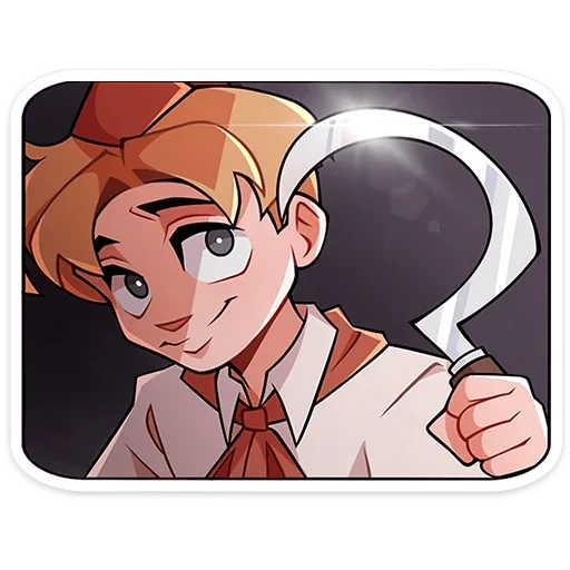 😤 Стикер «Пионер Владик без надписей» для Telegram