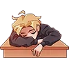 😴 Эмодзи «Школьник Владик» для Telegram
