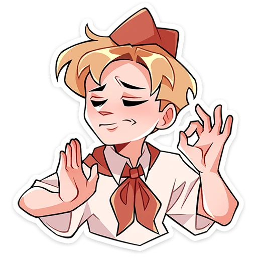 👌 Стикер «Пионер Владик» для Telegram