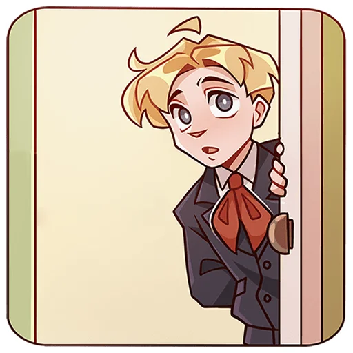 👀 Стикер «Школьник Владик без надписей» для Telegram