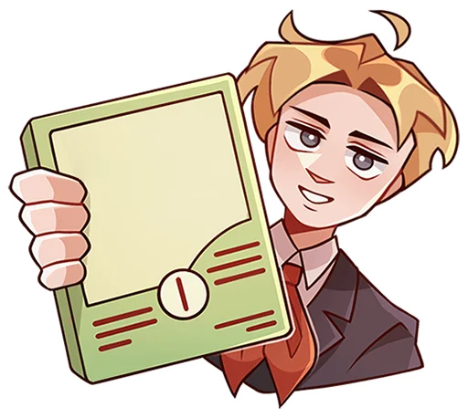 🤬 Стикер «Школьник Владик без надписей» для Telegram