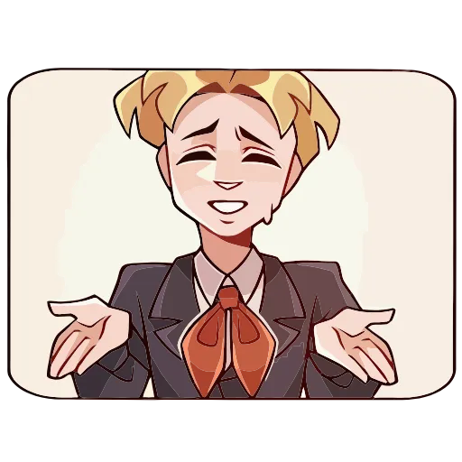🤷‍♂ Эмодзи «Школьник Владик» для Telegram