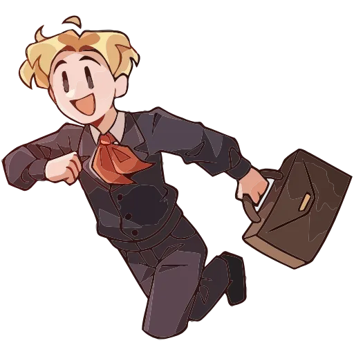 🏃‍♂ Эмодзи «Школьник Владик» для Telegram