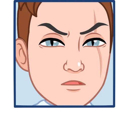 😒 Эмодзи «Игровой vmoji» для Telegram