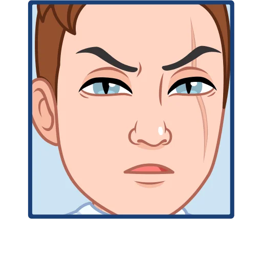 😒 Стикер «Игровой vmoji Без Текста» для Telegram