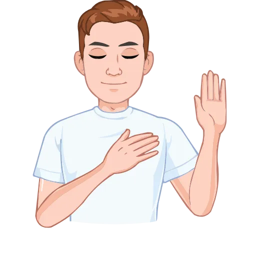 🫸 Эмодзи «Интеллигентный vmoji» для Telegram