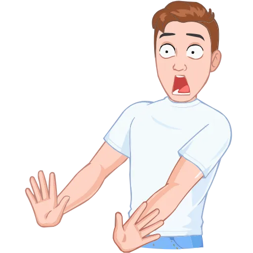 😨 Эмодзи «Интеллигентный vmoji» для Telegram