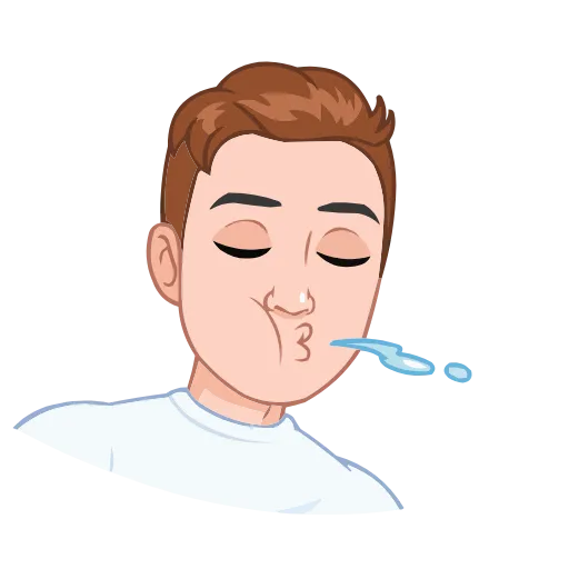 😗 Эмодзи «Интеллигентный vmoji» для Telegram