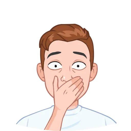 🫢 Эмодзи «Интеллигентный vmoji» для Telegram
