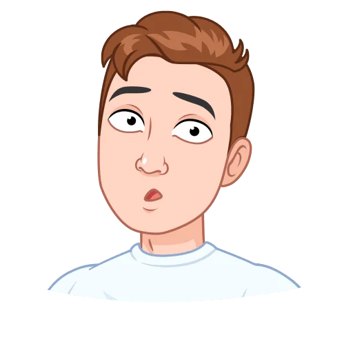 Стикерпак Интеллигентный vmoji Без Текста для Telegram — скачать