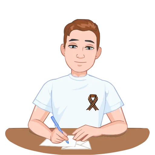 🎗 Эмодзи «Майский vmoji» для Telegram