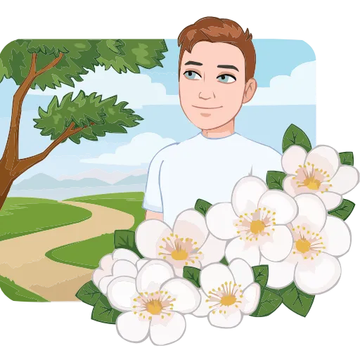 💐 Эмодзи «Майский vmoji» для Telegram