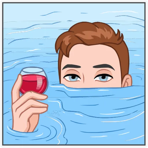 🍷 Эмодзи «Мемный vmoji» для Telegram