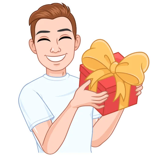 🎄 Стикер «Зимний vmoji» для Telegram