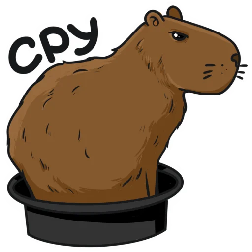 💩 Стикер «Капи» для Telegram
