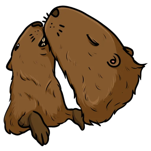 😘 Стикер «Капи» для Telegram