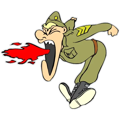 🤬 Стикер «Military» для Telegram