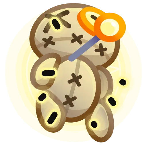 💎 Стикер «Voodoo Doll» для Telegram