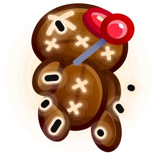 💎 Стикер «Voodoo Doll» для Telegram