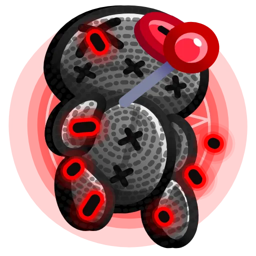 💎 Стикер «Voodoo Doll» для Telegram