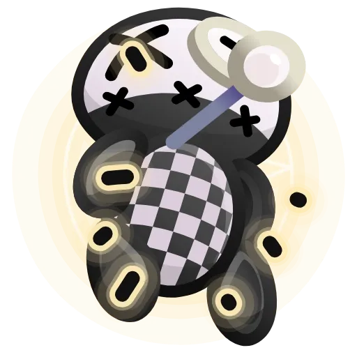 💎 Стикер «Voodoo Doll» для Telegram