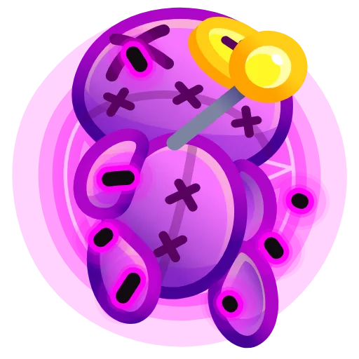 💎 Стикер «Voodoo Doll» для Telegram