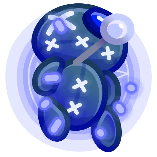 💎 Стикер «Voodoo Doll» для Telegram