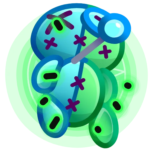 💎 Стикер «Voodoo Doll» для Telegram