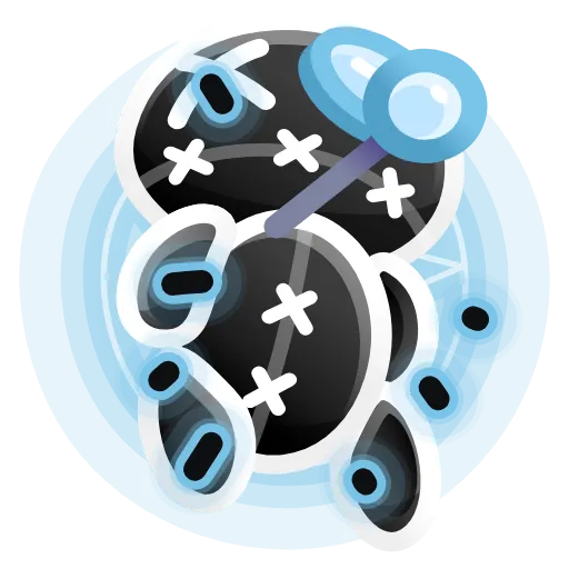 💎 Стикер «Voodoo Doll» для Telegram