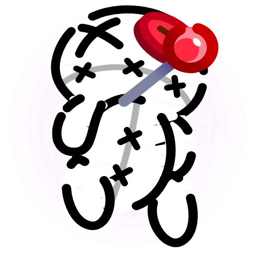 💎 Эмодзи «Voodoo Doll» для Telegram