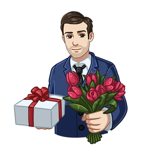 🌹 Стикер «Vorontsov» для Telegram