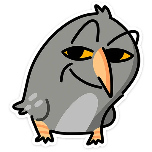 🦉 Стикер «Сова Вова» для Telegram