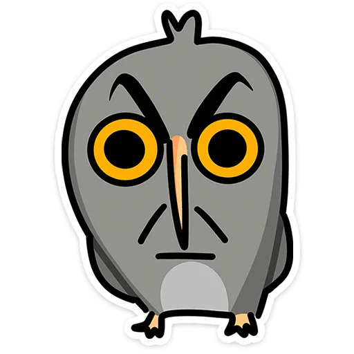 🦉 Стикер «Сова Вова» для Telegram