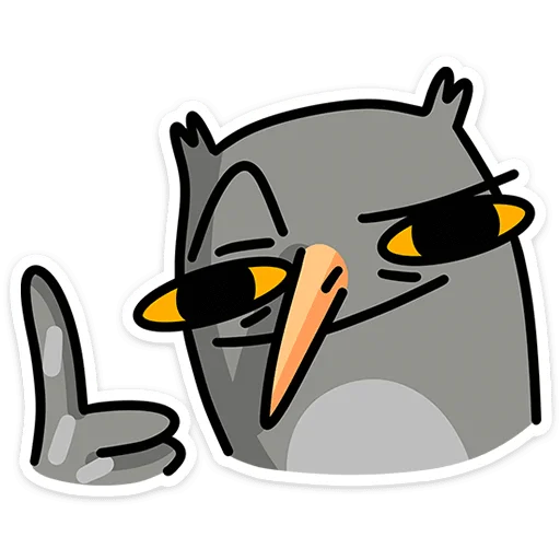 🦉 Стикер «Сова Вова» для Telegram