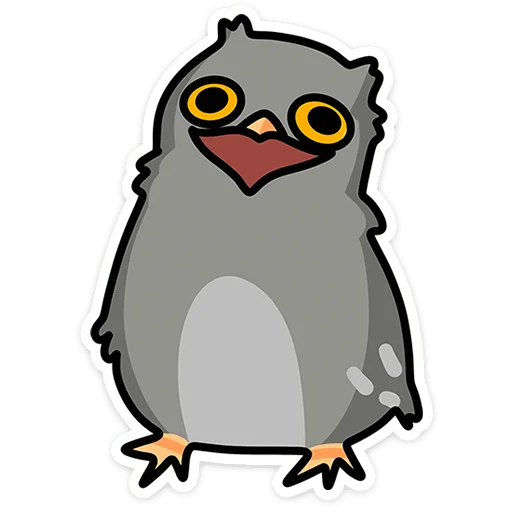 🦉 Стикер «Сова Вова» для Telegram
