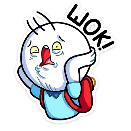 😱 Стикер «правда, только по мемам» для Telegram
