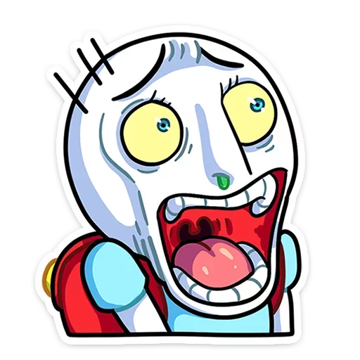 😱 Стикер «правда, только по мемам» для Telegram