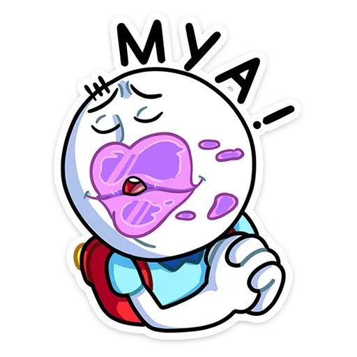 😘 Стикер «правда, только по мемам» для Telegram