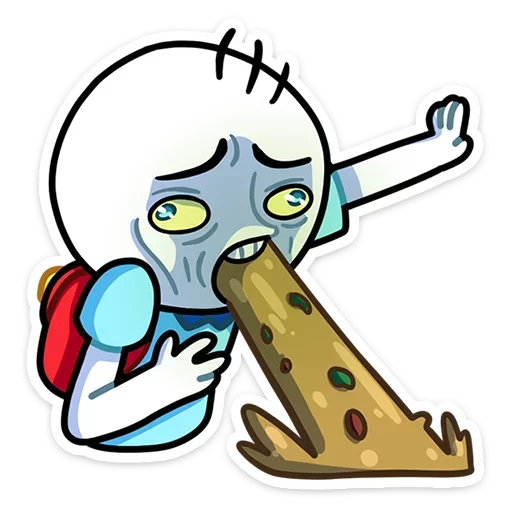 🤢 Стикер «правда, только по мемам» для Telegram