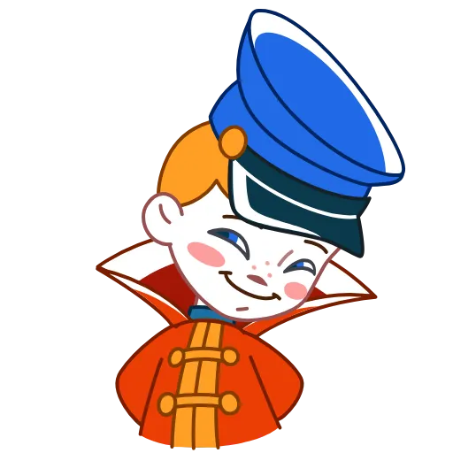 🤩 Стикер «Вовка» для Telegram
