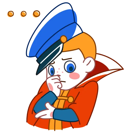 🤩 Стикер «Вовка» для Telegram