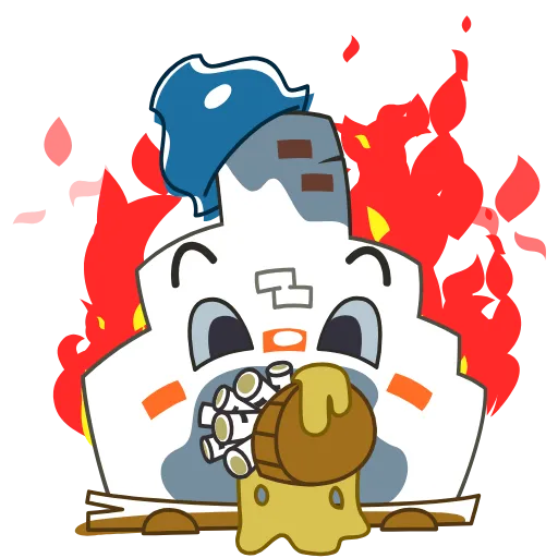 🤩 Стикер «Вовка» для Telegram