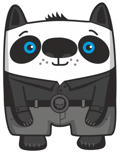 🐼 Стикер «VovkusTheWolf» для Telegram