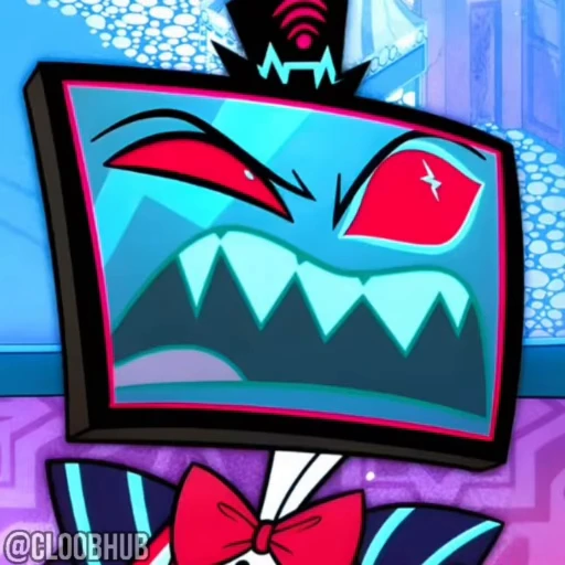 😠 Стикер «VOX HAZBIN HOTEL» для Telegram